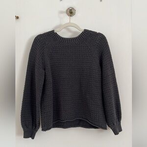 Sonoma Women's Charcoal Knit Sweater